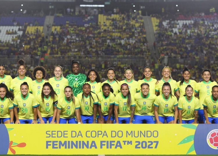 selecao bras fem fut amist colombia | portal amz!