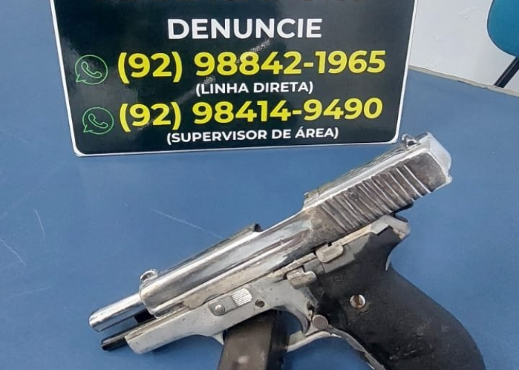 pmam apreende duas armas de fogo acoes capital e interior fotos divulgacao pmam.01 | portal amz!